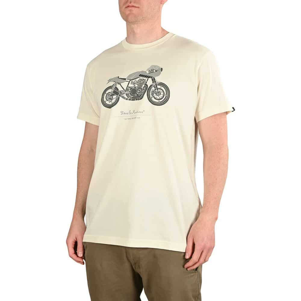 Deus Ex Machina Eau Rouge S/S T-Shirt - Vintage White