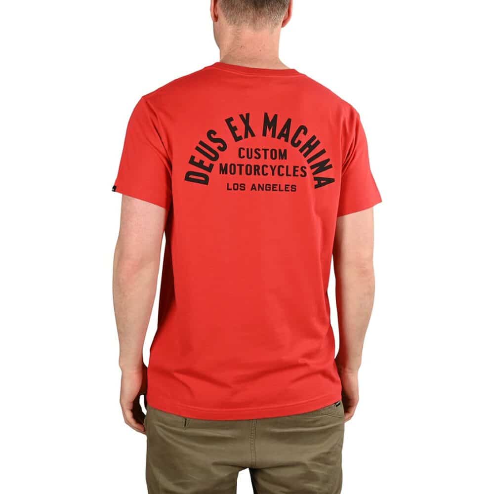 Deus Ex Machina Repeller S/S T-Shirt - Rocco Red