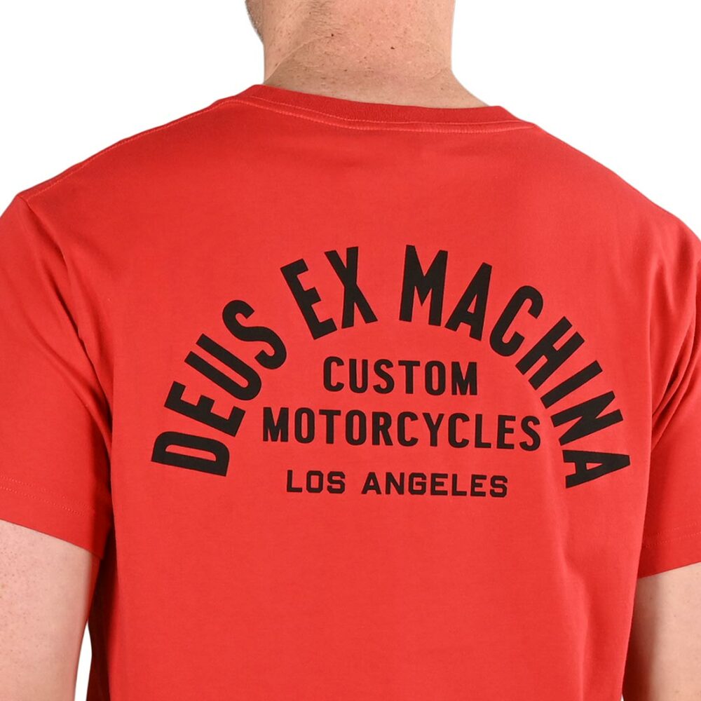 Deus Ex Machina Repeller S/S T-Shirt - Rocco Red