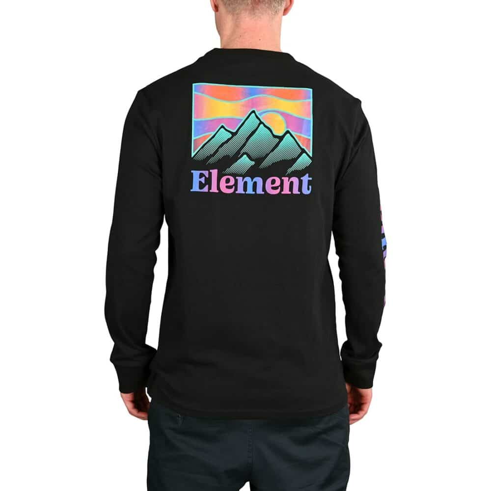 Element Kass L/S T-Shirt - Flint Black