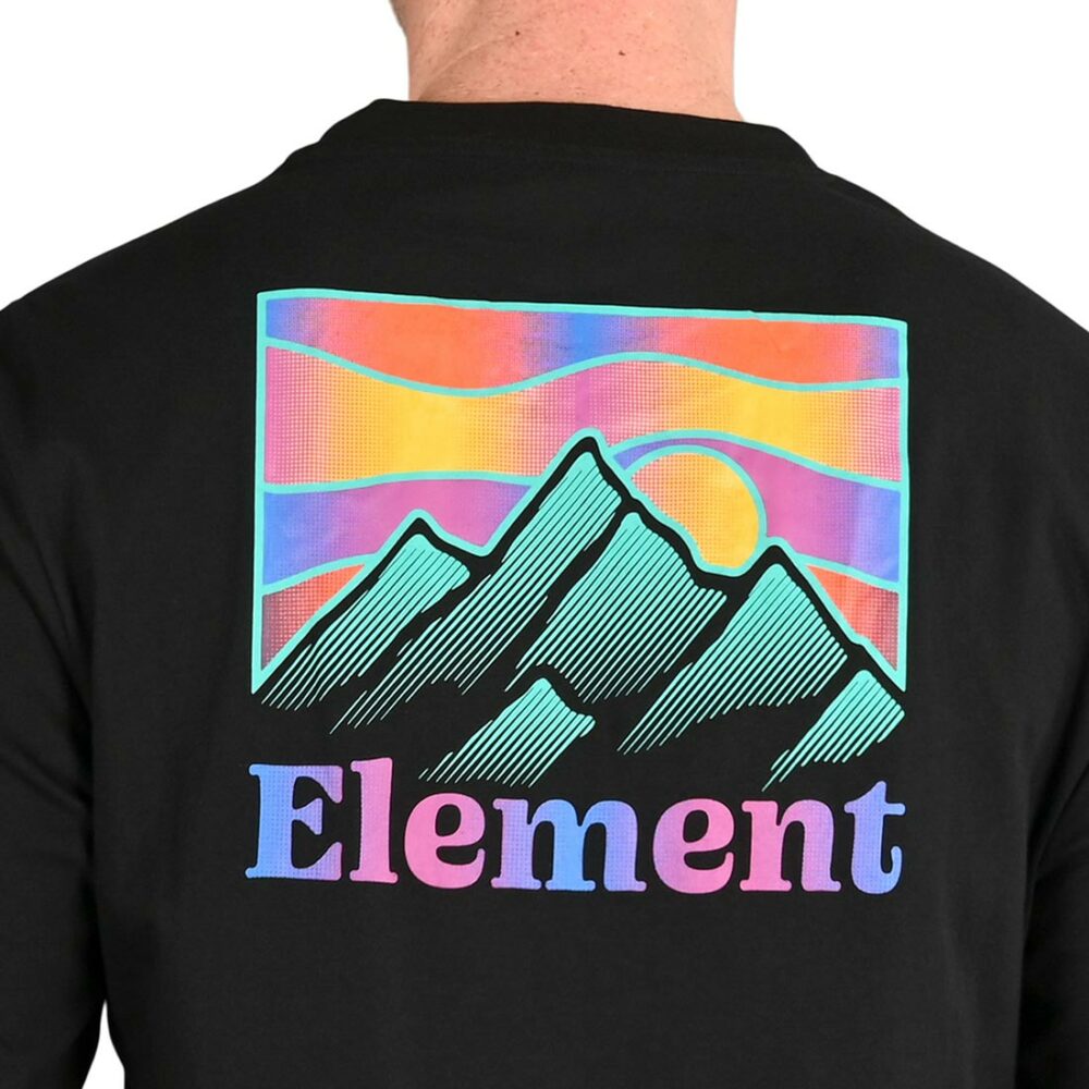 Element Kass L/S T-Shirt - Flint Black