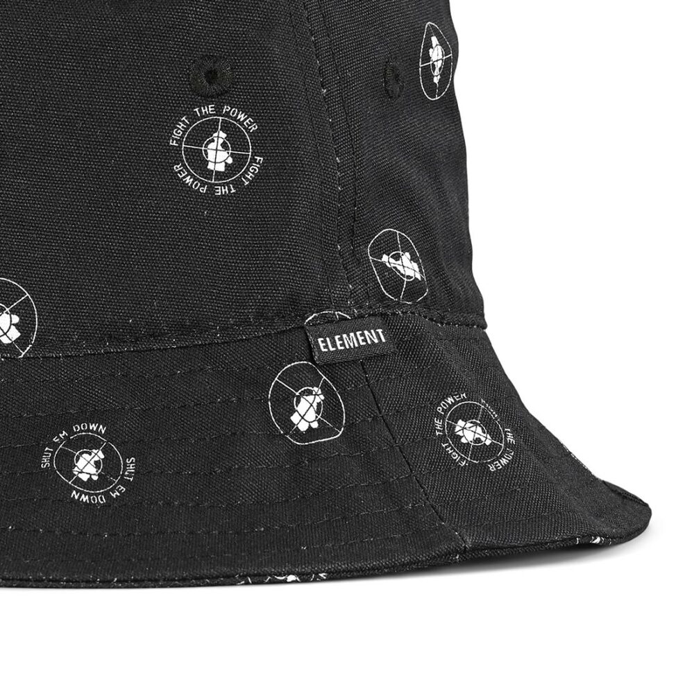 Element x Public Enemy Eager Bucket Hat - Black