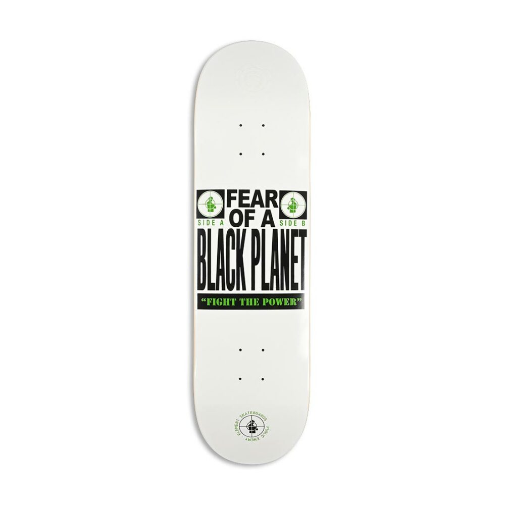 Element x Public Enemy Fear 8.5" Skateboard Deck