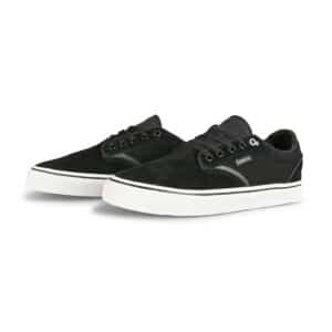 Emerica Dickson Skate Shoes - Black/White/Gold
