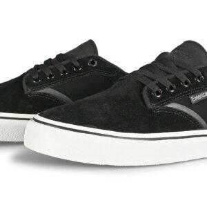 Emerica Dickson Skate Shoes - Black/White/Gold