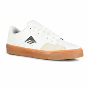 Emerica Temple G6 Vulc Skate Shoes - White/Gum