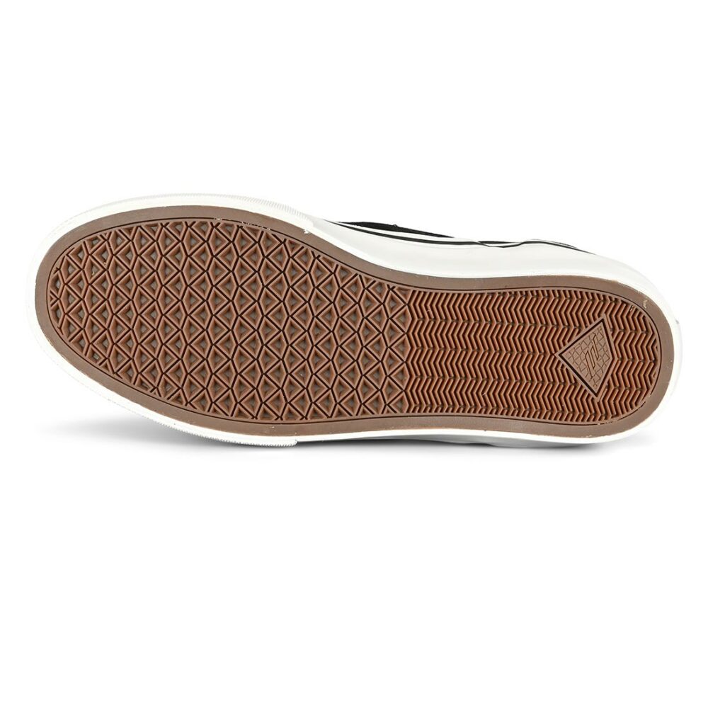 Emerica Wino G6 Slip-On Skate Shoes - Black/White/Gold