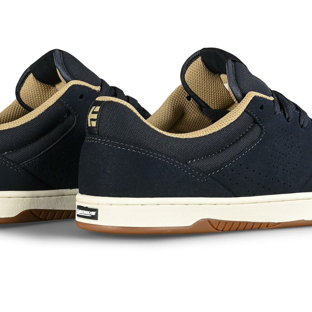 Etnies Marana Skate Shoes - Navy/Tan/White