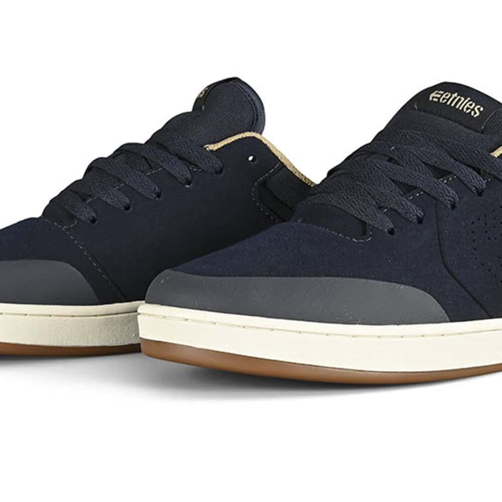 Etnies Marana Skate Shoes - Navy/Tan/White