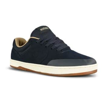 Etnies Marana Skate Shoes - Navy/Tan/White