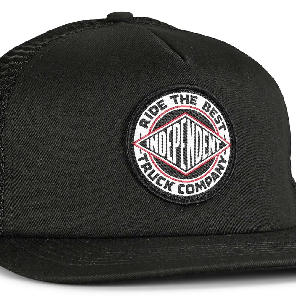 Independent R.T.B Summit Mesh Back Cap - Black/Black