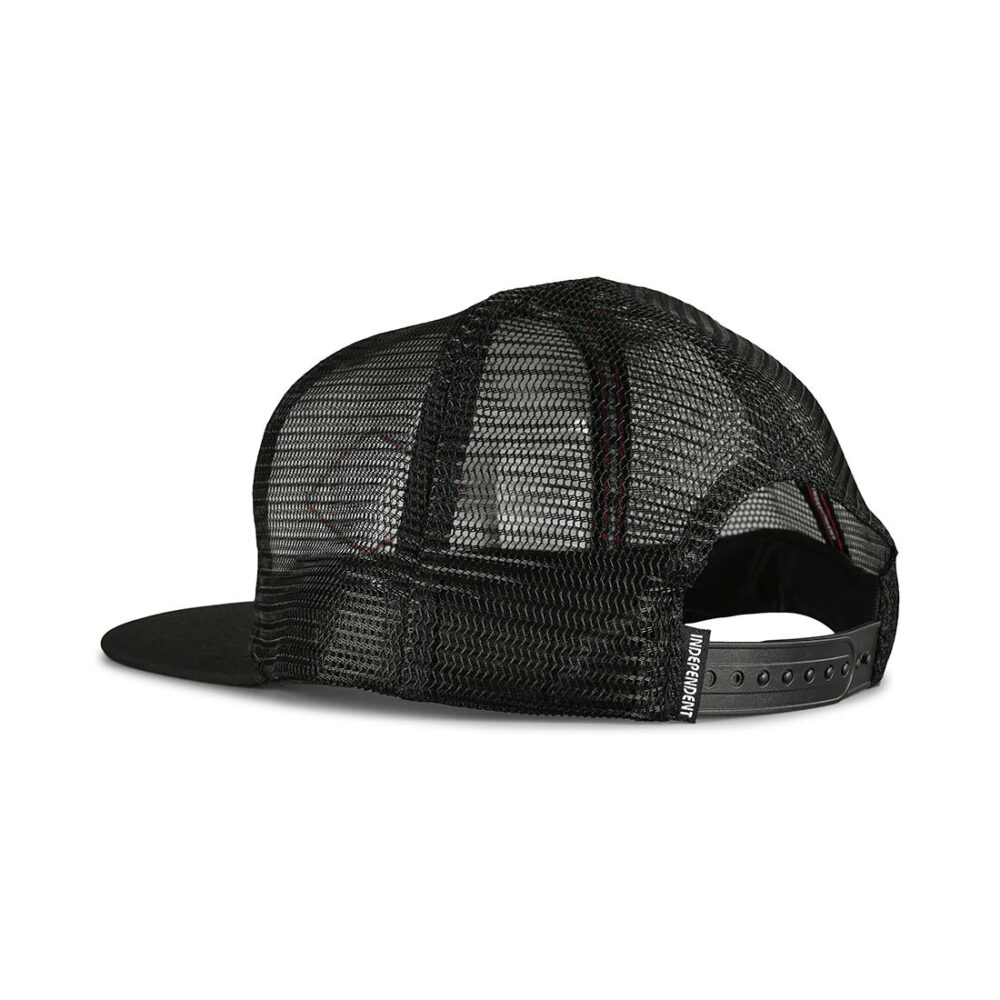 Independent Turn & Burn Mesh Back Cap - Black/Black