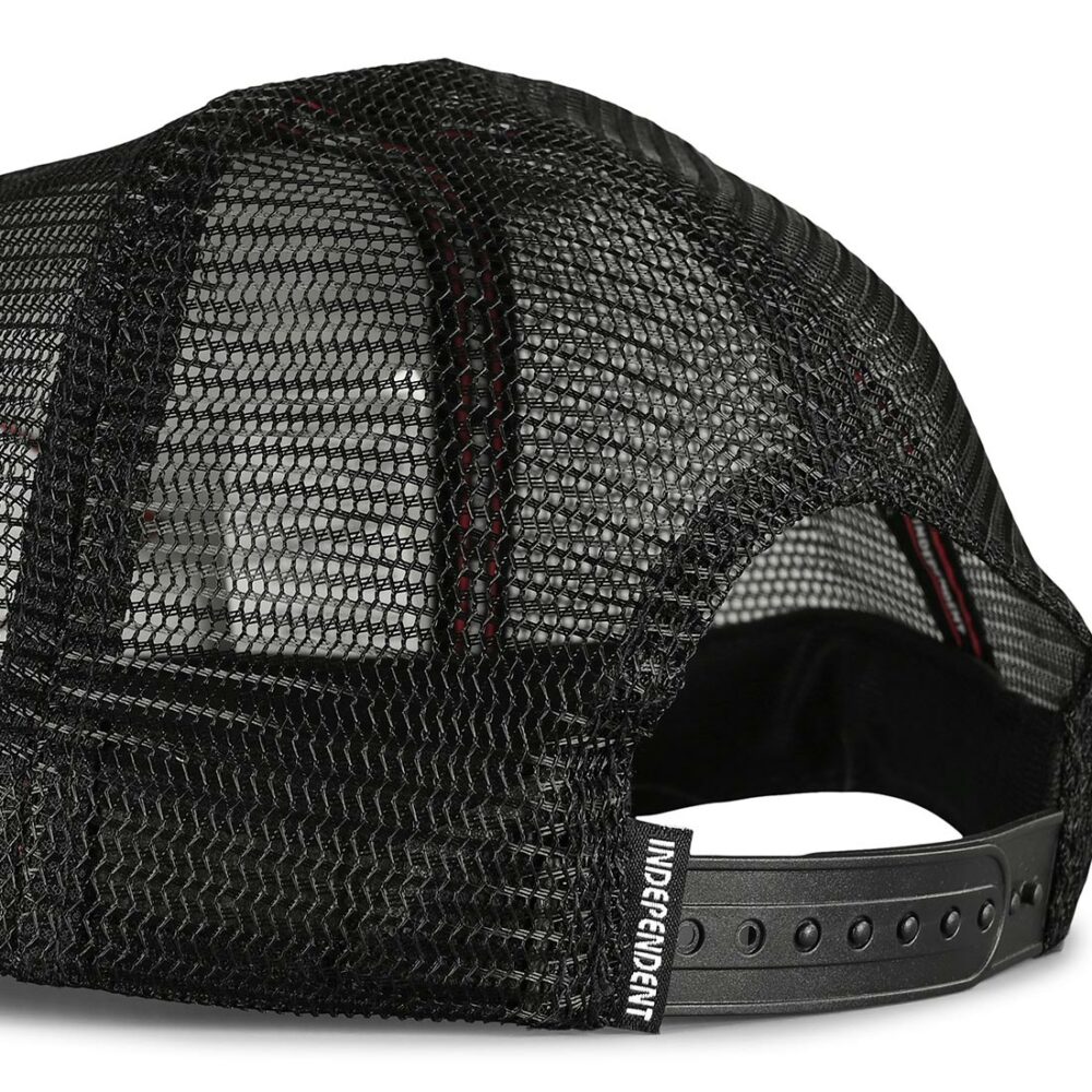 Independent Turn & Burn Mesh Back Cap - Black/Black