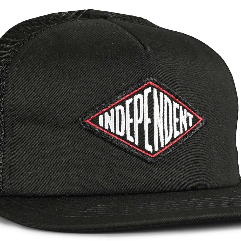 Independent Turn & Burn Mesh Back Cap - Black/Black