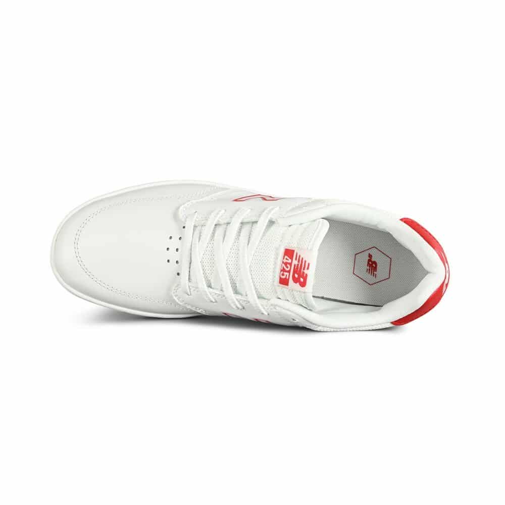 New Balance Numeric 425 Skate Shoes - White/Red