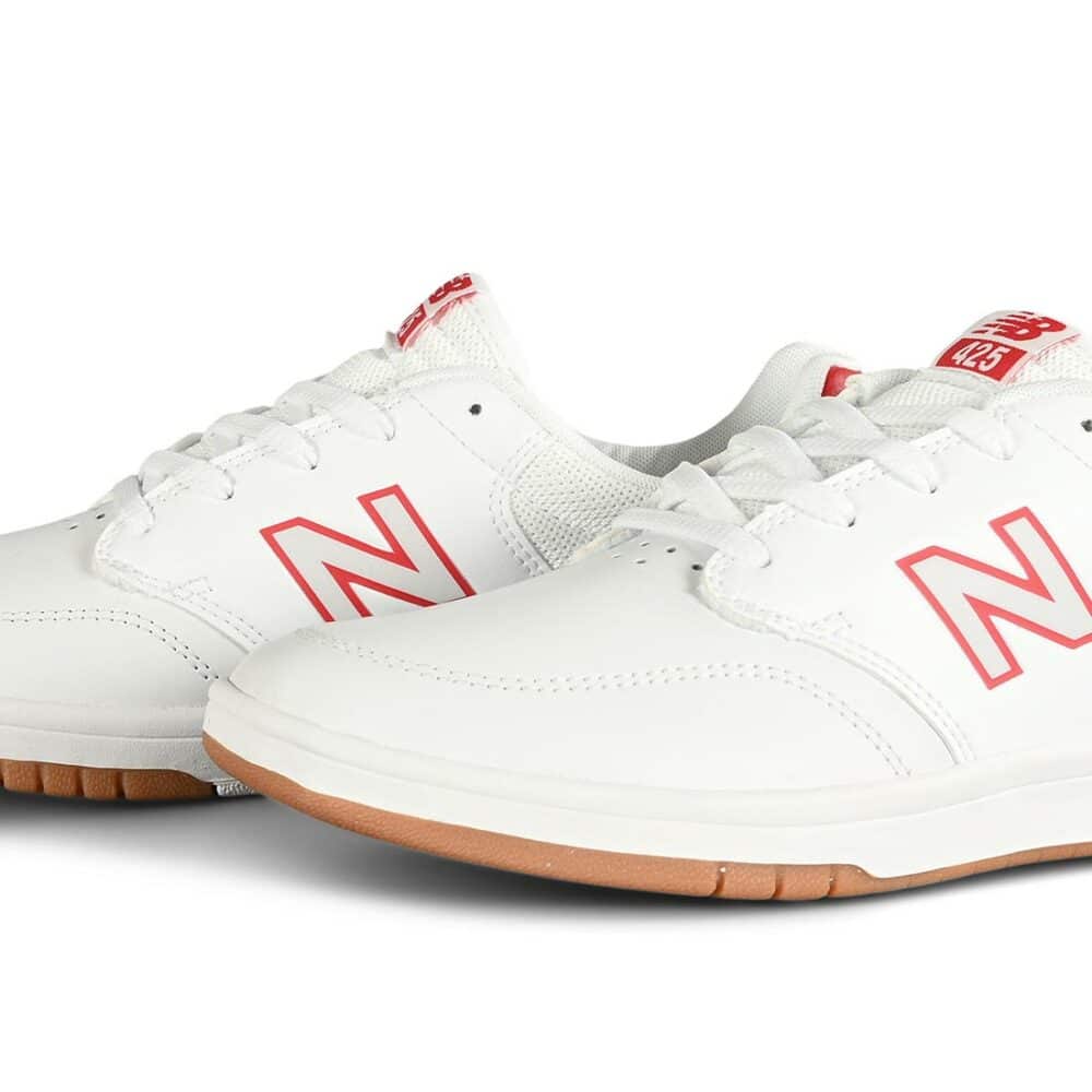 New Balance Numeric 425 Skate Shoes - White/Red