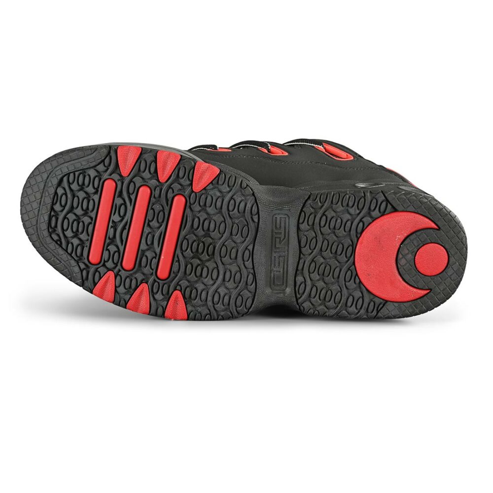 Osiris D3 OG Skate Shoes - Black/Red/Grey