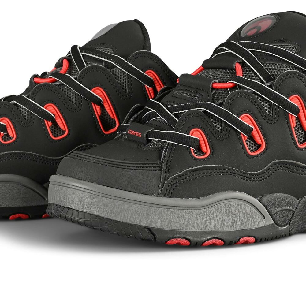 Osiris D3 OG Skate Shoes - Black/White/Black