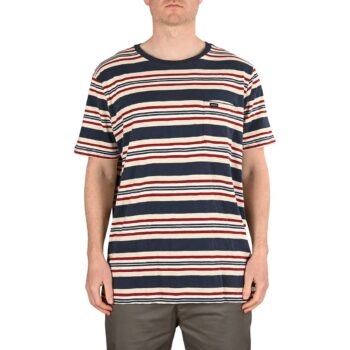 RVCA Blue Beat S/S T-Shirt - Moody Blue