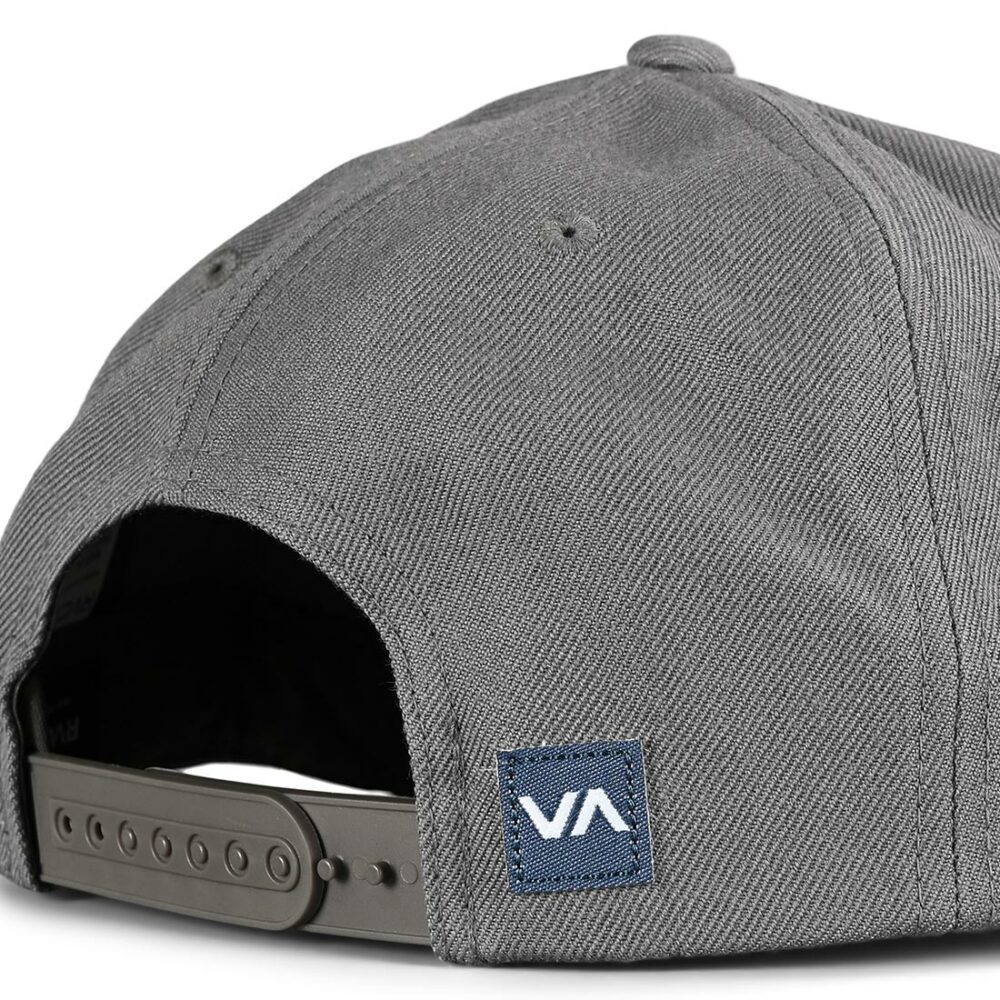 RVCA Commonwealth Snapback Cap - Grey/Blue