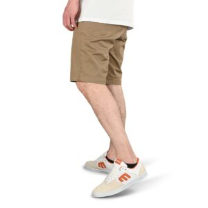 RVCA Weekend Stretch Short - Dark Khaki