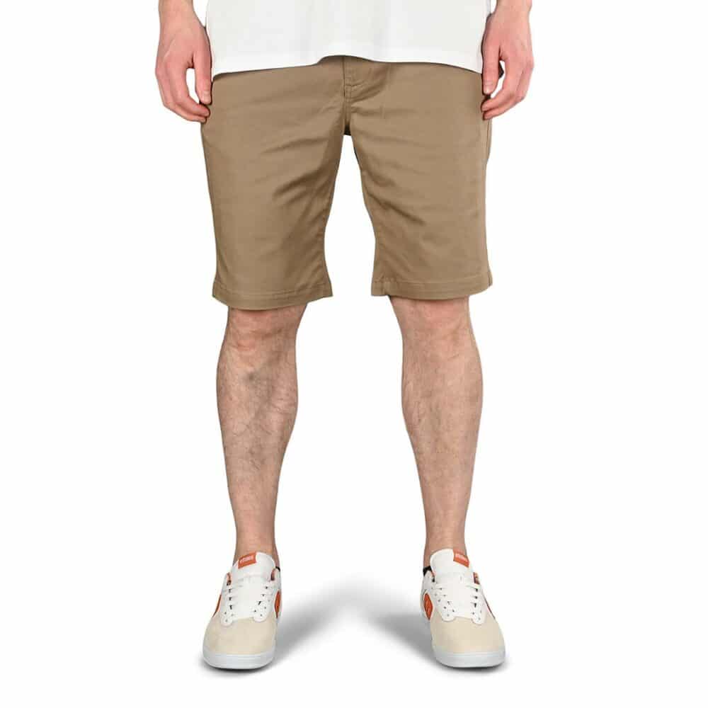 RVCA Weekend Stretch Short - Dark Khaki