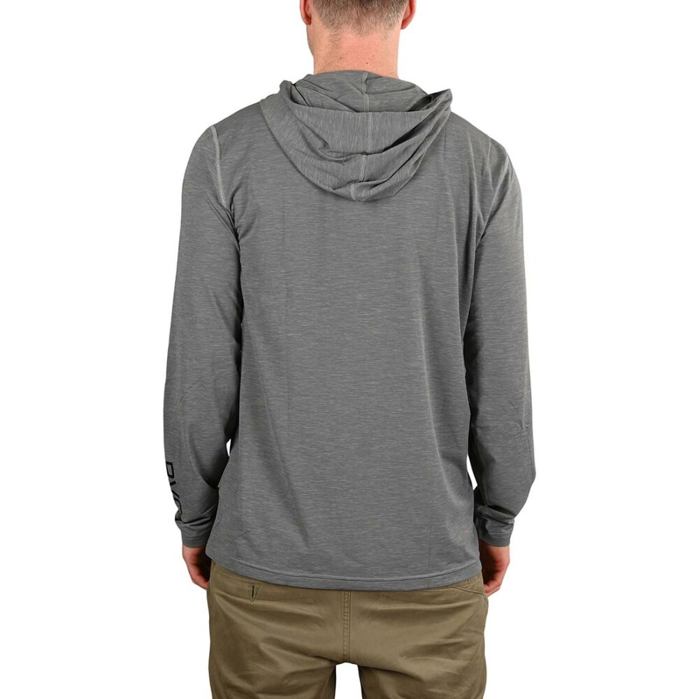 RVCA Zak Noyle L/S Surf T-Shirt - Heather Grey