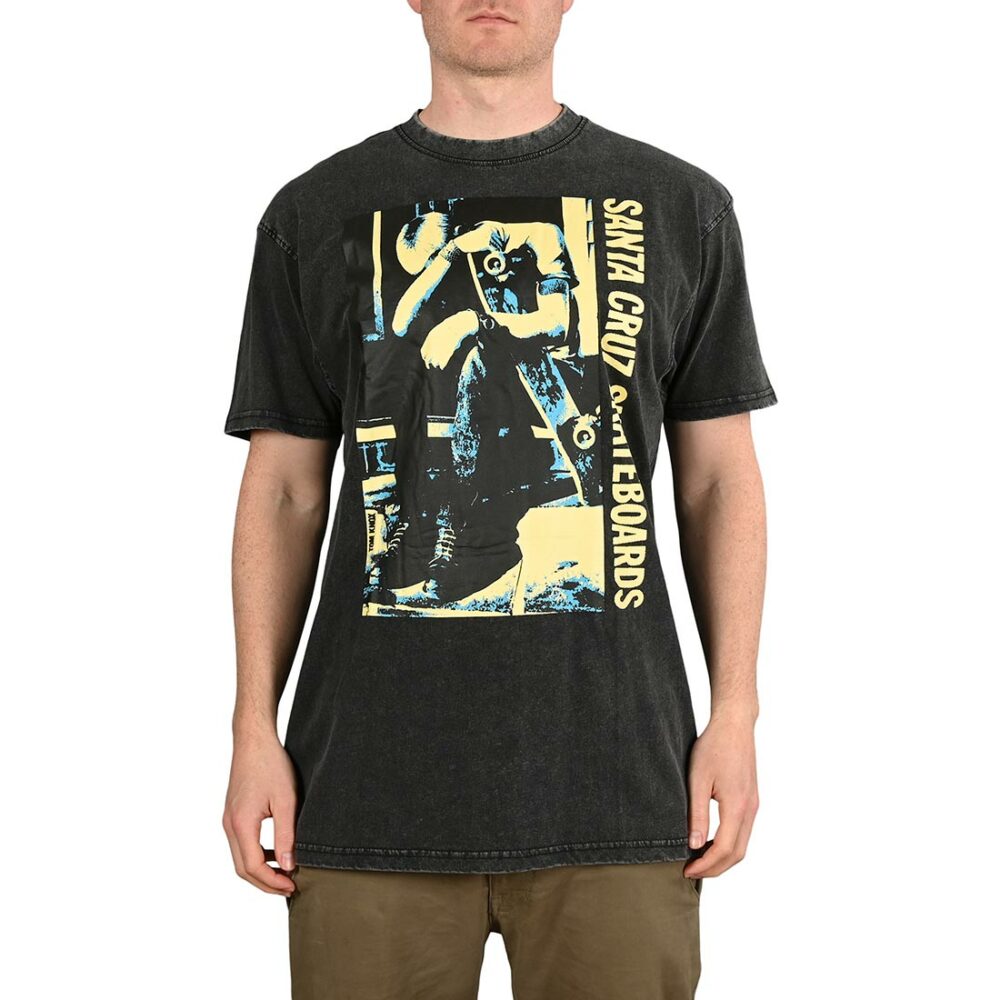 Santa Cruz Knox Punk S/S T-Shirt - Black Wash