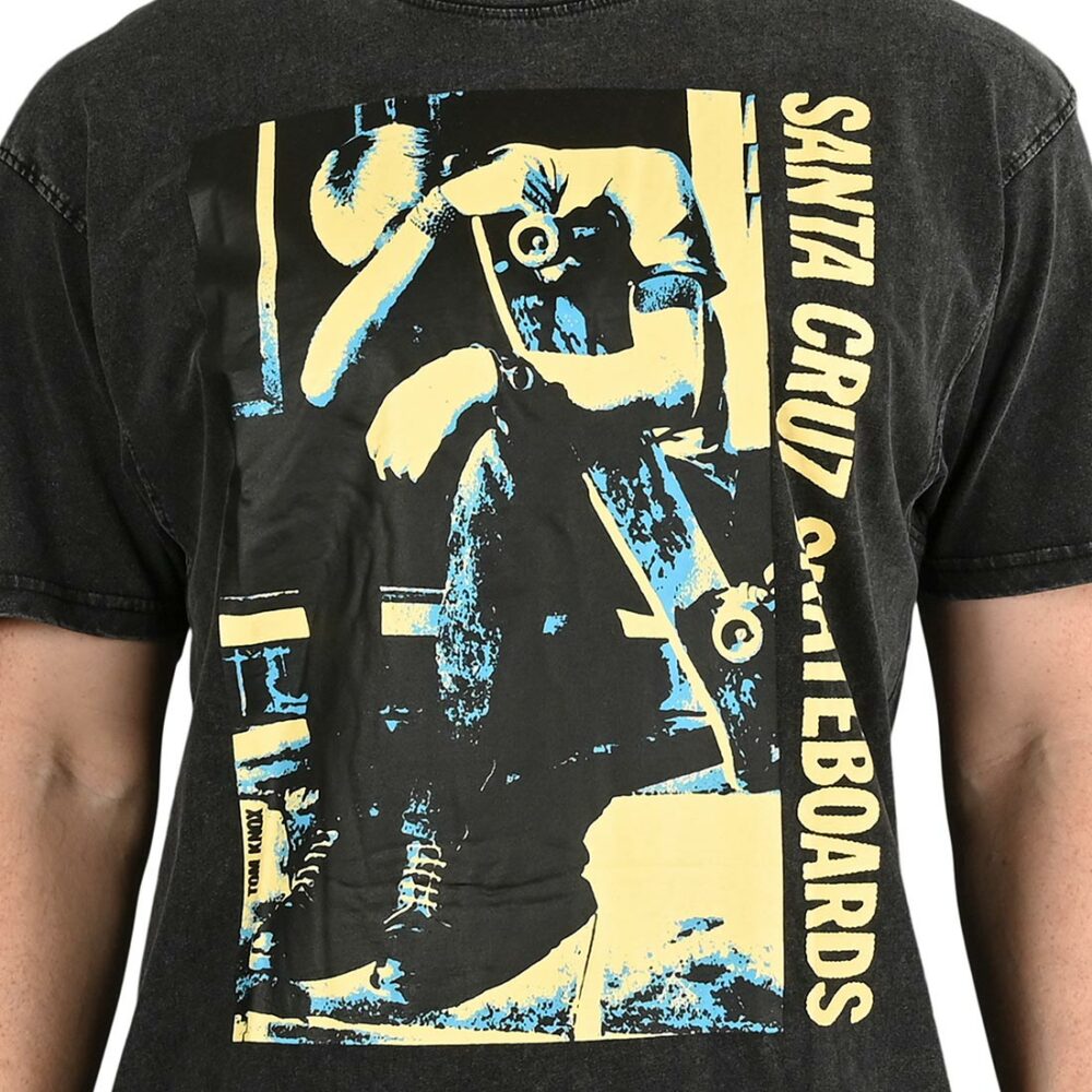 Santa Cruz Knox Punk S/S T-Shirt - Black Wash