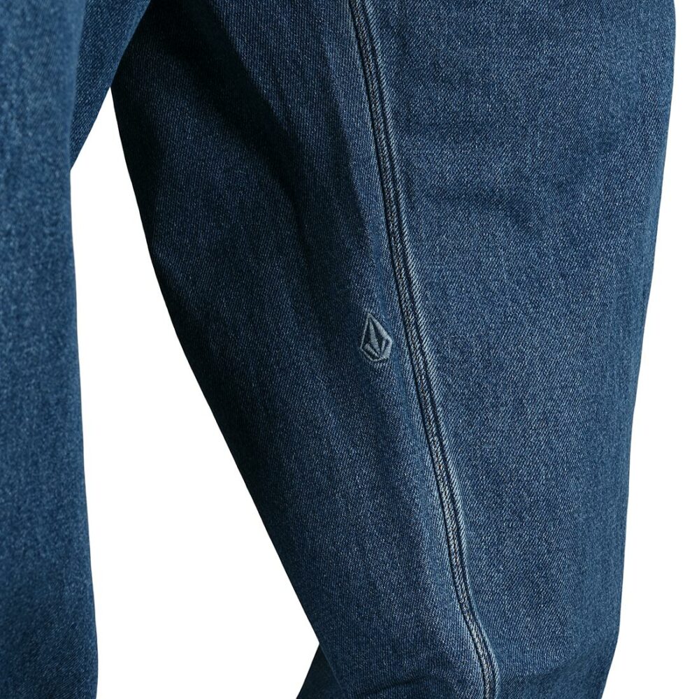 Volcom Billow Denim Jeans - Oliver Mid Blue