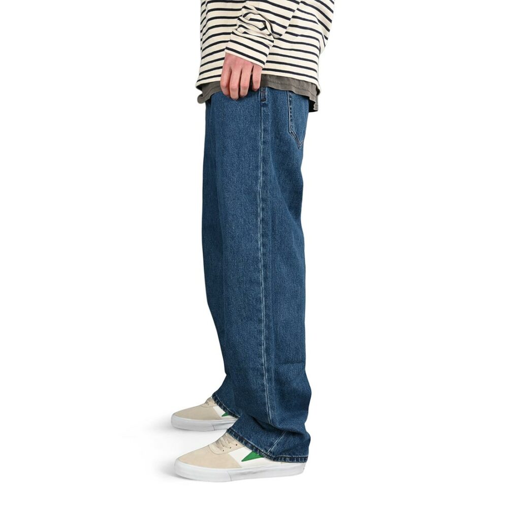 Volcom Billow Denim Jeans - Oliver Mid Blue