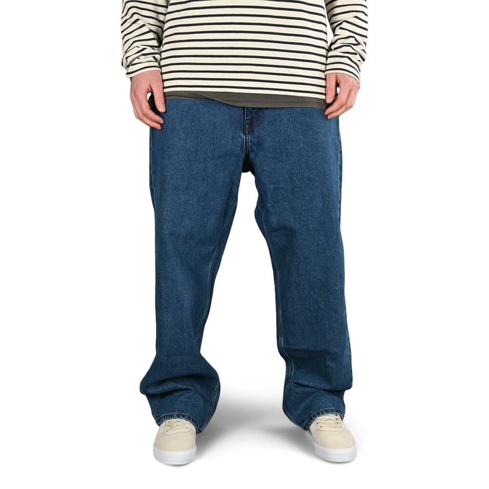 Volcom Billow Denim Jeans - Oliver Mid Blue