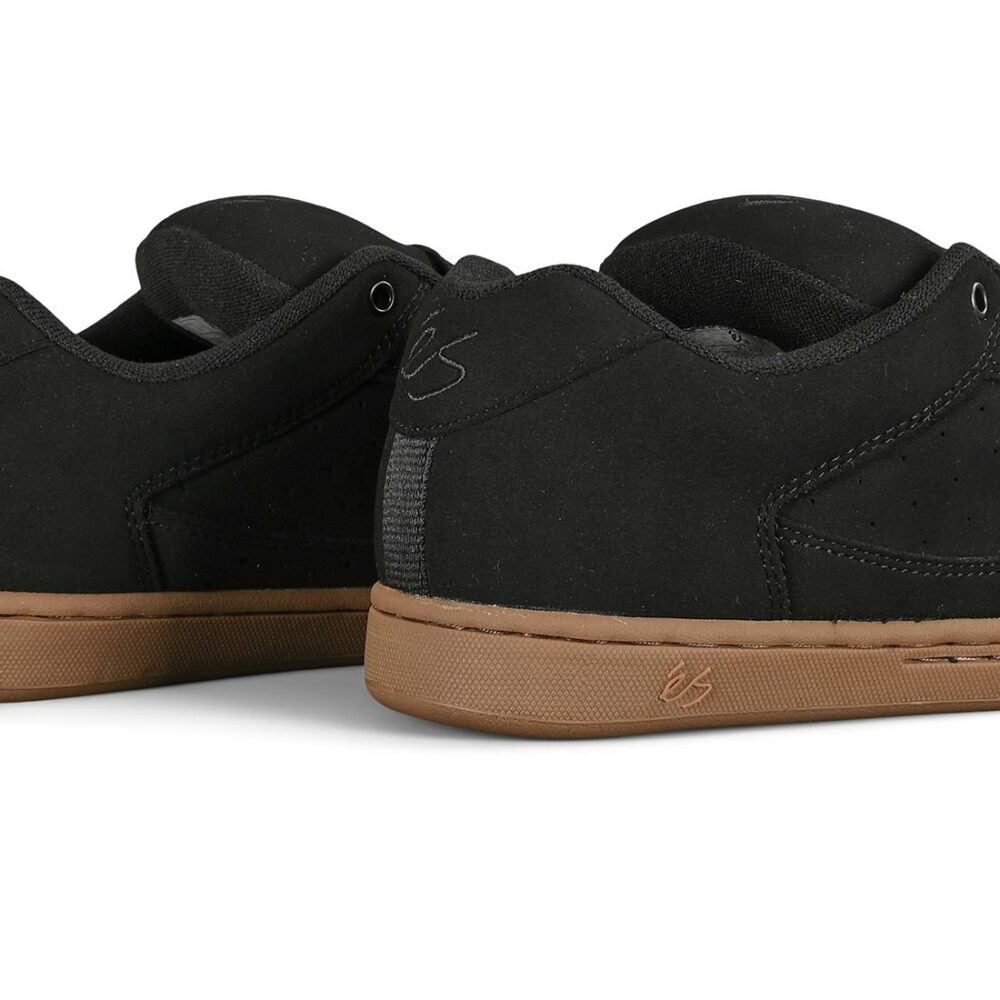 eS Accel OG Skate Shoes Black/Charcoal/Gum Supereight