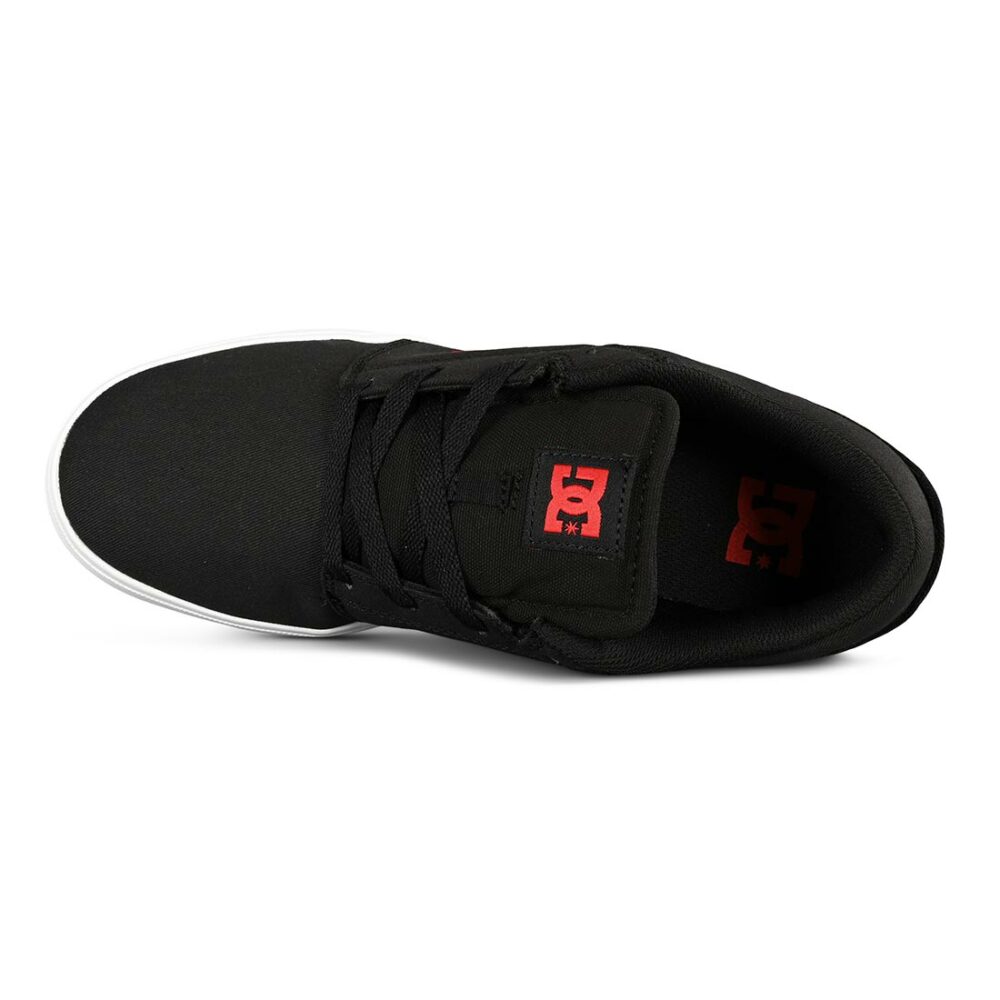 DC Crisis 2 Skate Shoes - Black/Athletic Red/Black