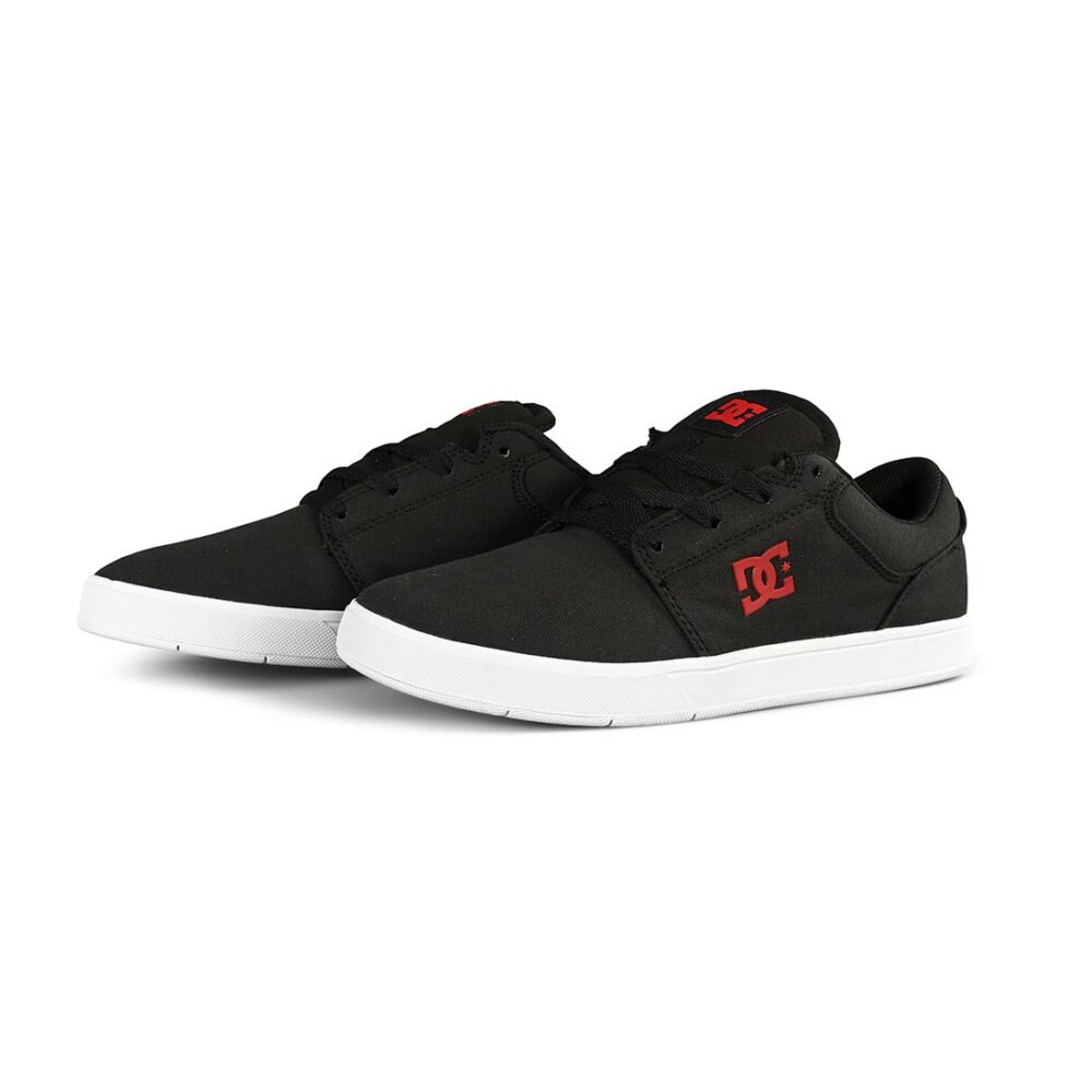 DC Crisis 2 Skate Shoes - Black/Athletic Red/Black