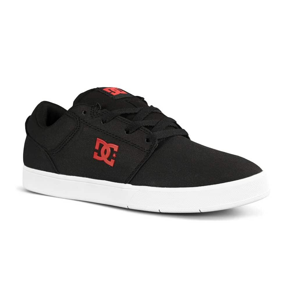 DC Crisis 2 Skate Shoes - Black/Athletic Red/Black