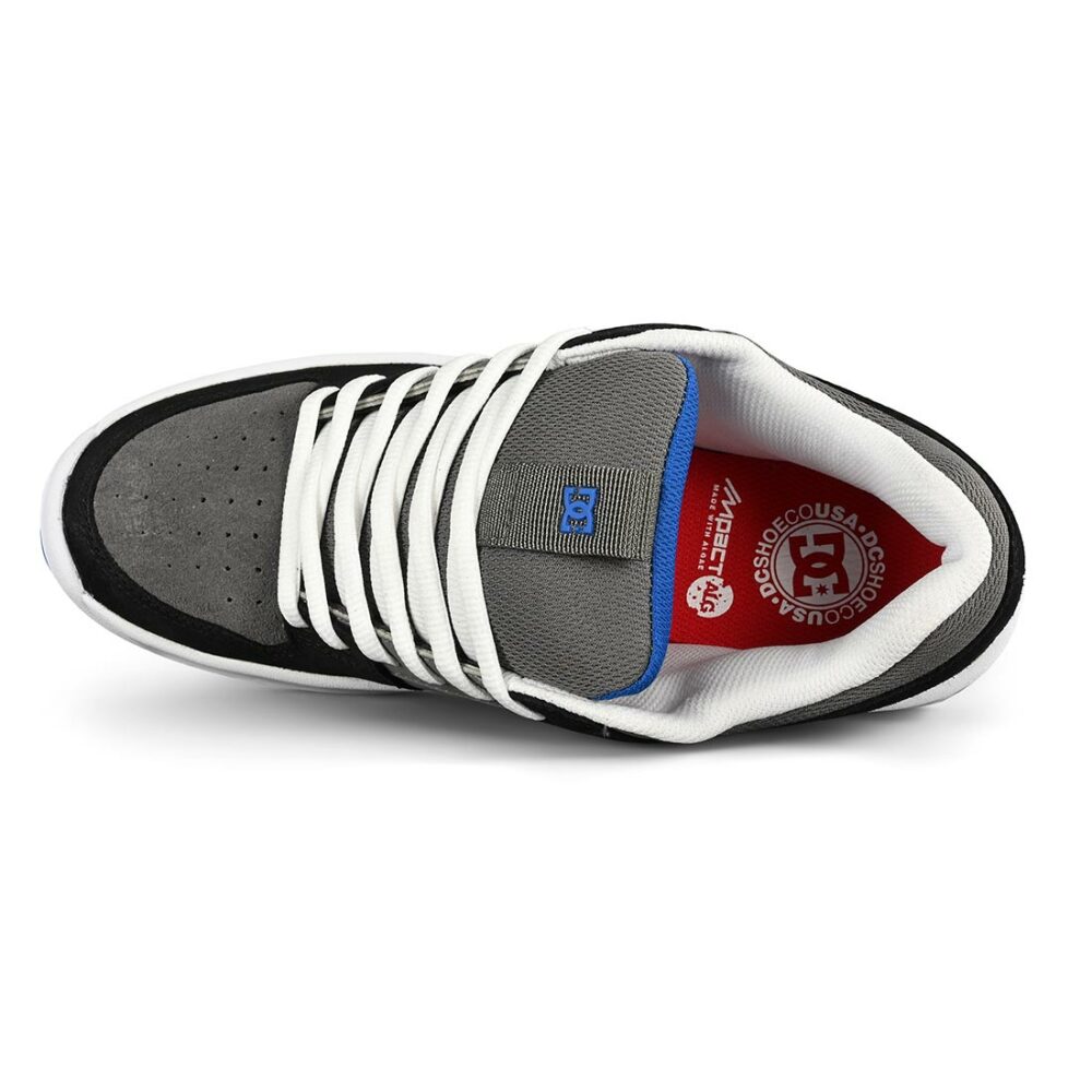 DC Lynx Zero S Skate Shoes - Black/Grey/Blue