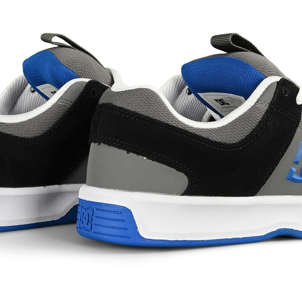 DC Lynx Zero S Skate Shoes - Black/Grey/Blue