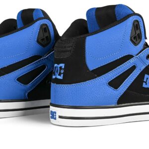 DC Pure High Top WC Skate Shoes - Black/Royal
