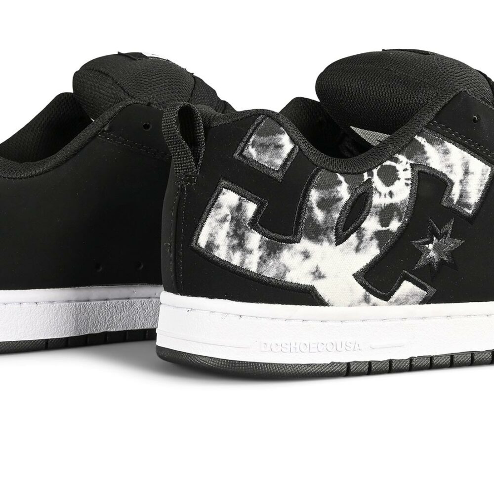 DC Court Graffik Skate Shoes - Black/Multi/White