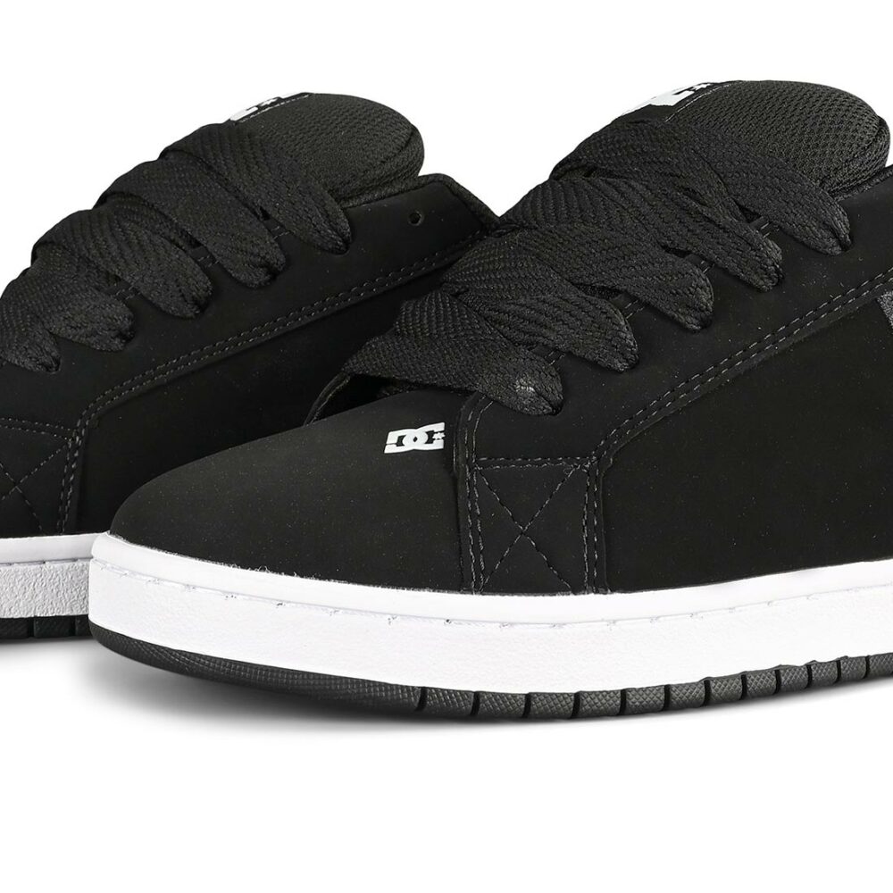 DC Court Graffik Skate Shoes - Black/Multi/White