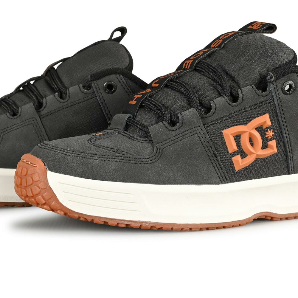 DC Jahmir Lynx OG Skate Shoes - Black/Tan