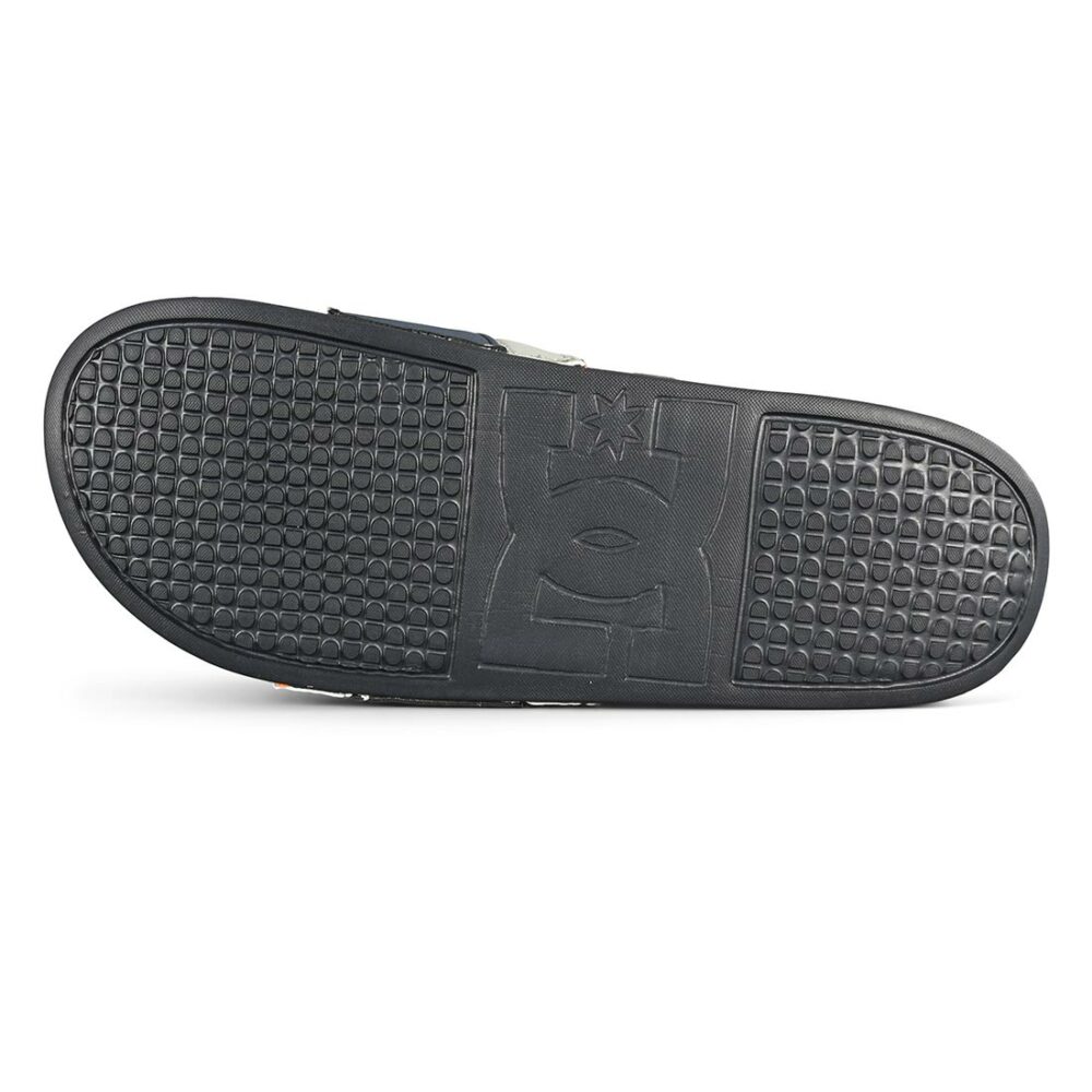 DC Lynx Slide Sandals - Navy/Grey