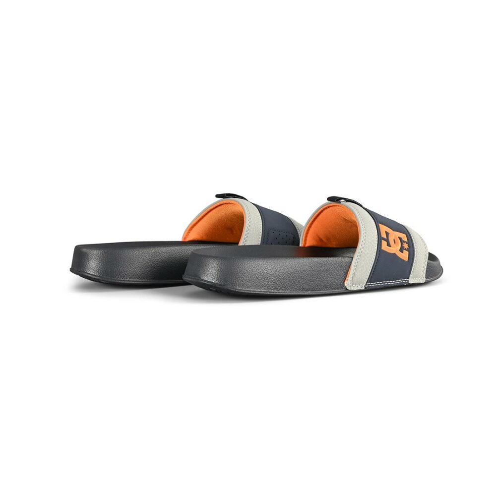 DC Lynx Slide Sandals - Navy/Grey