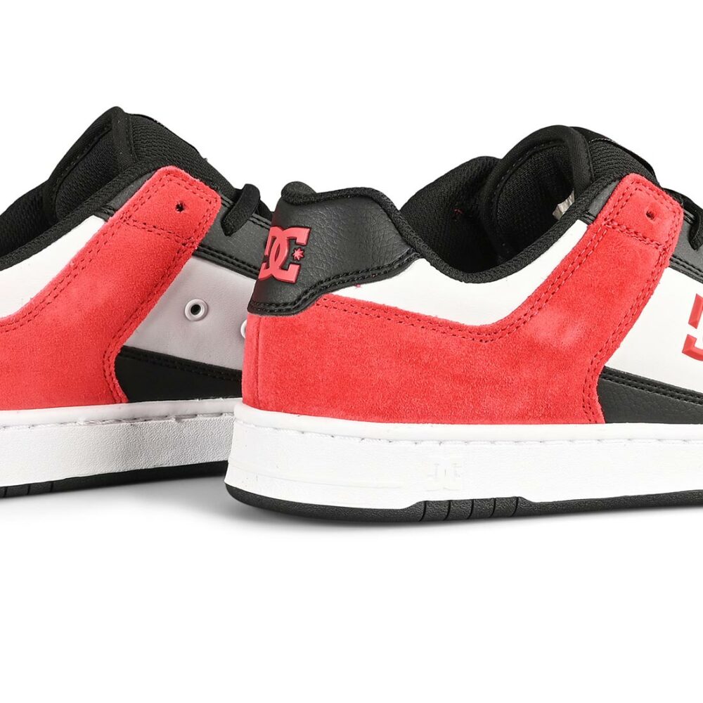 DC Manteca 4 S Skate Shoes - Red/Black/White