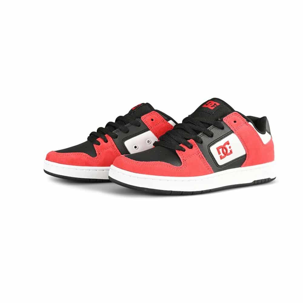 DC Manteca 4 S Skate Shoes - Red/Black/White