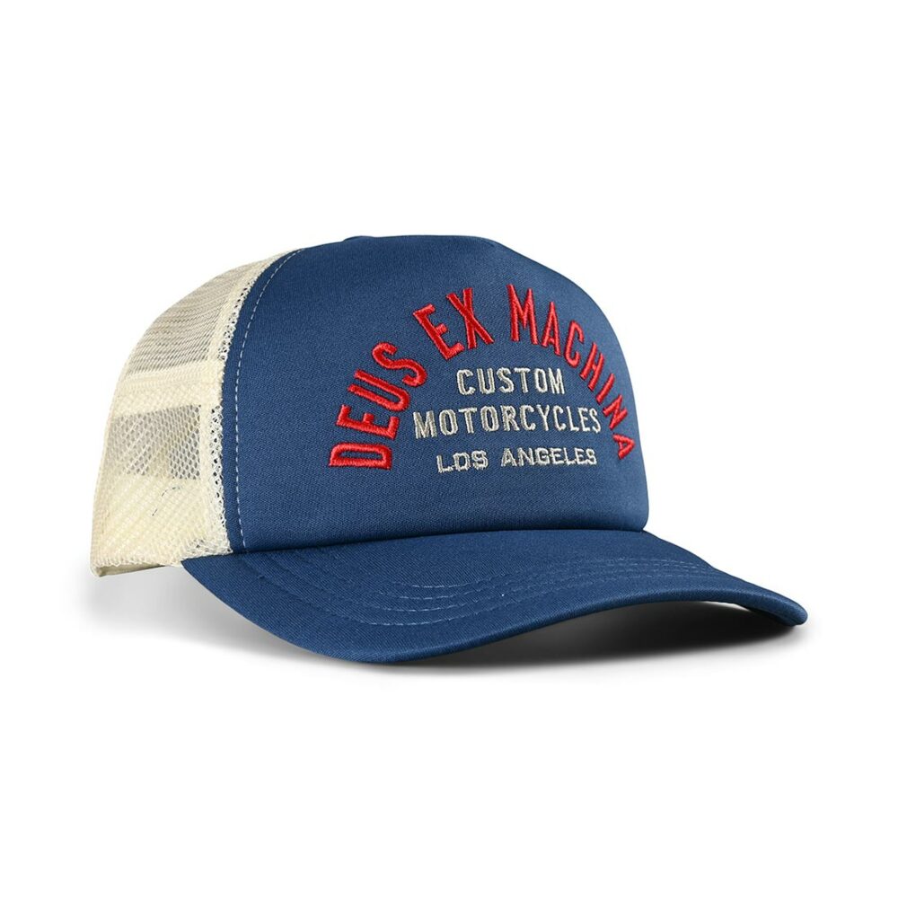 Deus Ex Machina Proctor Trucker Cap - Navy