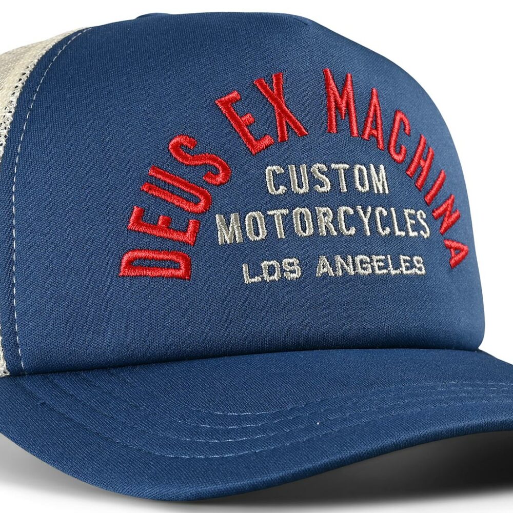 Deus Ex Machina Proctor Trucker Cap - Navy