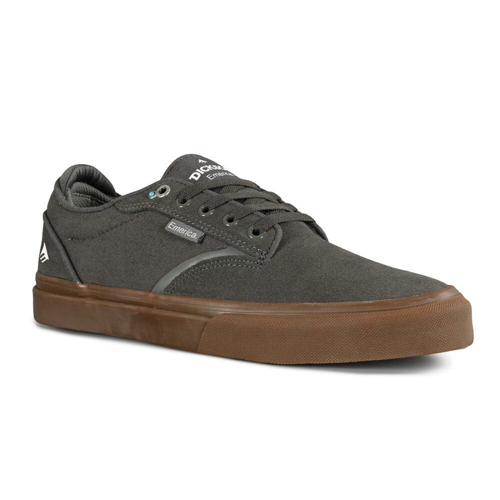 Emerica Dickson Skate Shoes - Grey/Gum