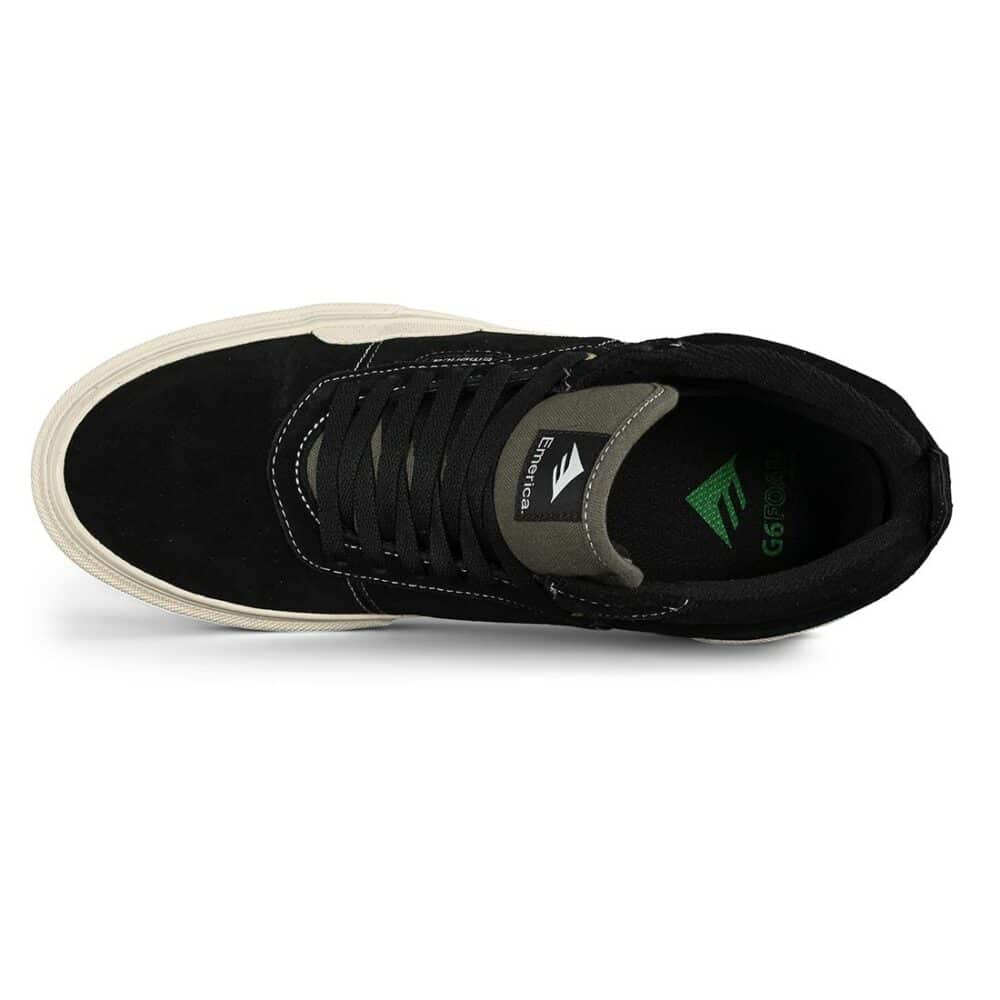 Emerica Pillar Mid-Top Skate Shoes - Black/Olive